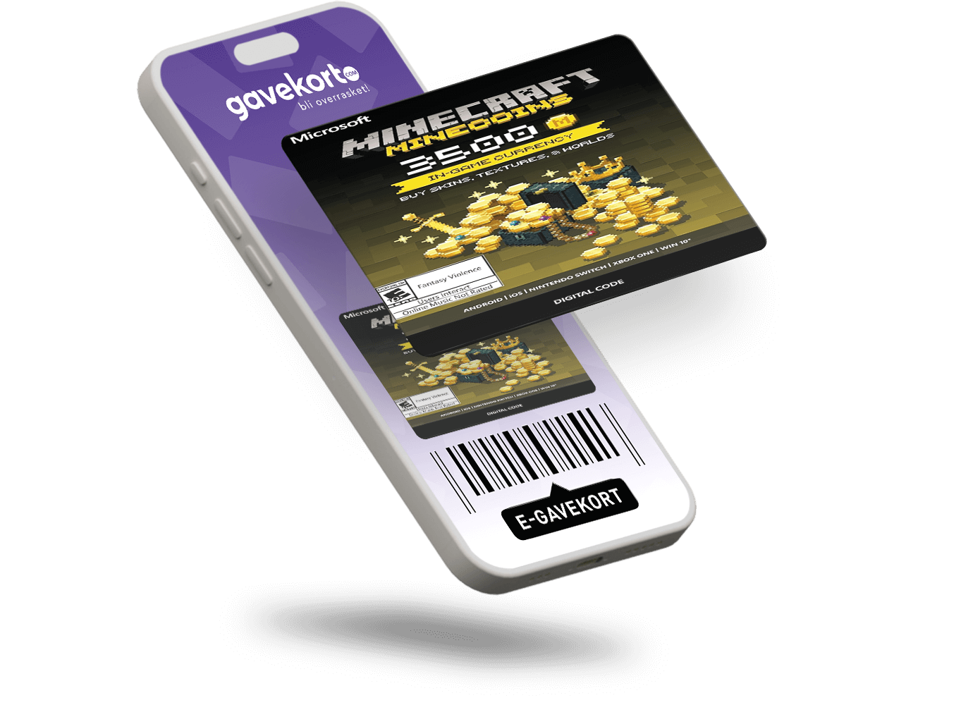 Minecraft MineCoins - 3500 Gavekort